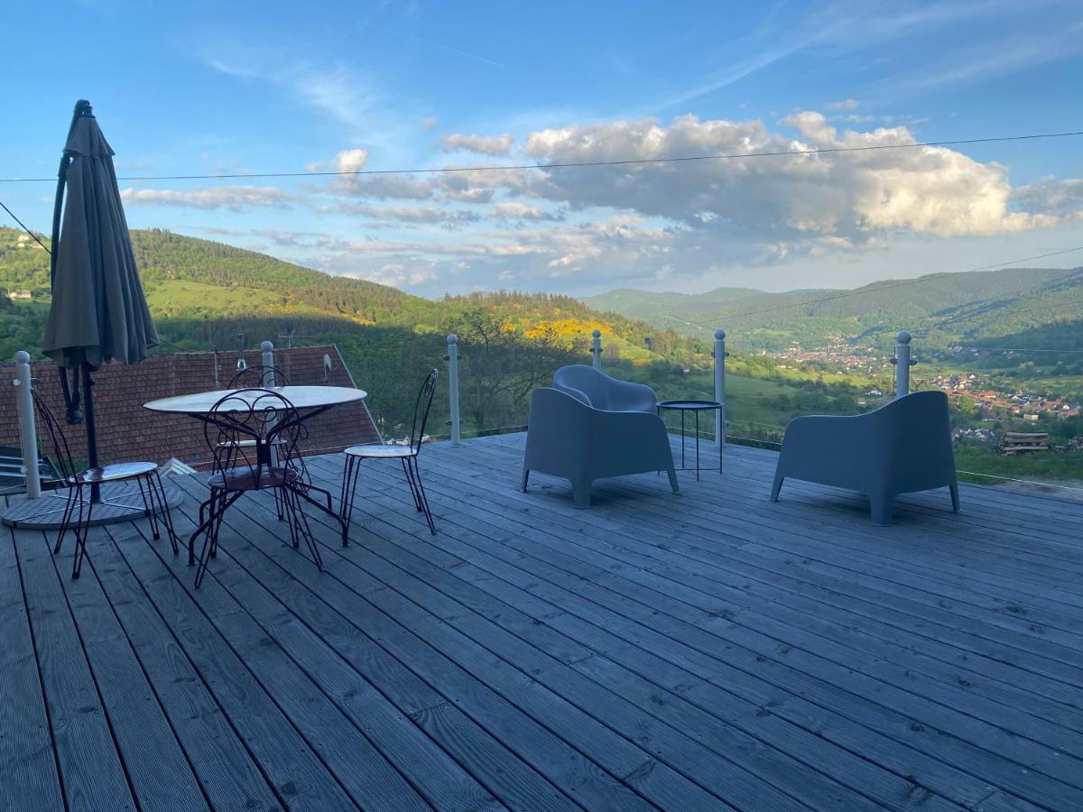 Appartement Au Nid Des Pies à Soultzeren Extérieur photo
